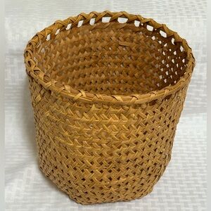 Woven Tan Basket